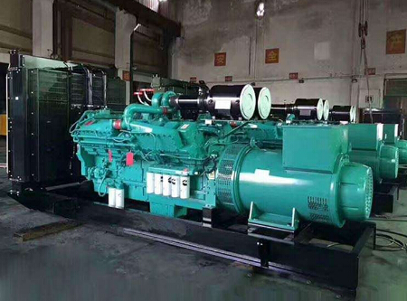 蓝田全新雅马哈400kw大型柴油发电机组